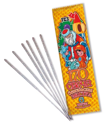 170 мм. Экстра Бенгальские огни купить в Тамбове | tambov.salutsklad.ru