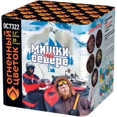 Мишки на севере Салют купить в Тамбове | tambov.salutsklad.ru