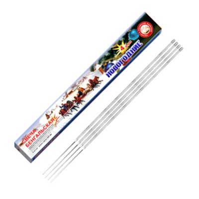 Новогодние 300-4 мм. Бенгальские огни купить в Тамбове | tambov.salutsklad.ru