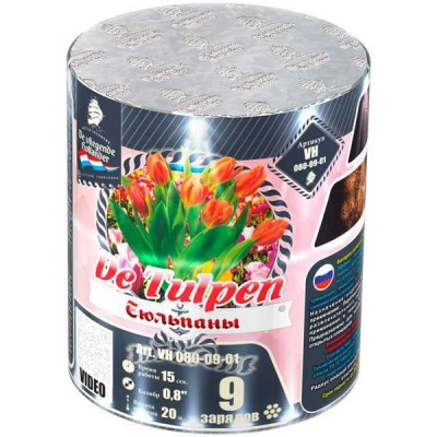 Тюльпаны Батарея салютов купить в Тамбове | tambov.salutsklad.ru