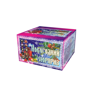 Новогодний сюрприз Фейерверк купить в Тамбове | tambov.salutsklad.ru