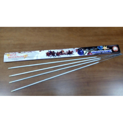 Новогодние 650-4 мм. Бенгальские огни купить в Тамбове | tambov.salutsklad.ru