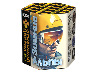 Зимние Альпы Батарея салютов купить в Тамбове | tambov.salutsklad.ru