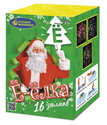 Ё-Ёлка Батарея салютов купить в Тамбове | tambov.salutsklad.ru