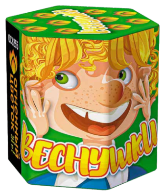 Веснушки Фейерверк купить в Тамбове | tambov.salutsklad.ru