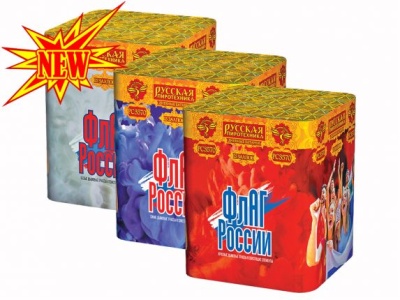 Флаг России Дневной фейерверк купить в Тамбове | tambov.salutsklad.ru