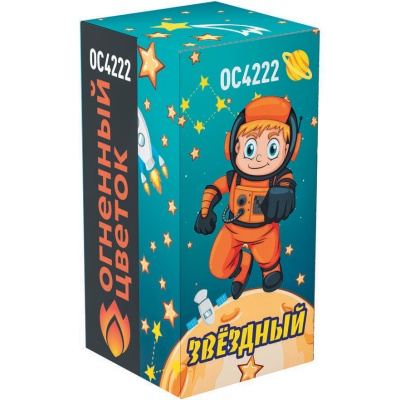 Звездный Пиротехнический фонтан купить в Тамбове | tambov.salutsklad.ru