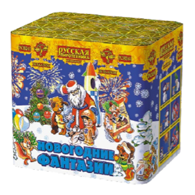 Новогодние фантазии New Салют купить в Тамбове | tambov.salutsklad.ru