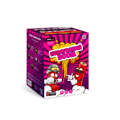 Новогодний BOOM Фейерверк купить в Тамбове | tambov.salutsklad.ru