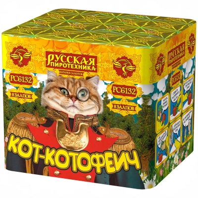 Кот-котофеич Салют купить в Тамбове | tambov.salutsklad.ru